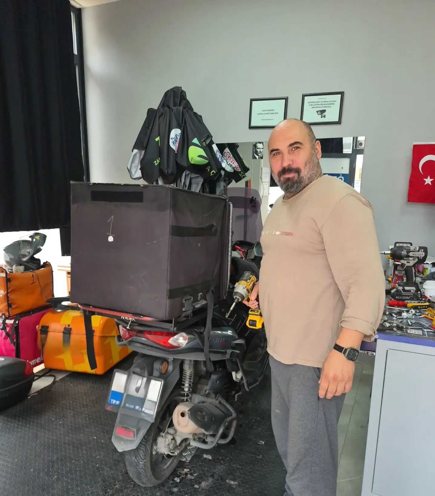 Yamaha NMAX 155 motosiklette projelendirme süreci