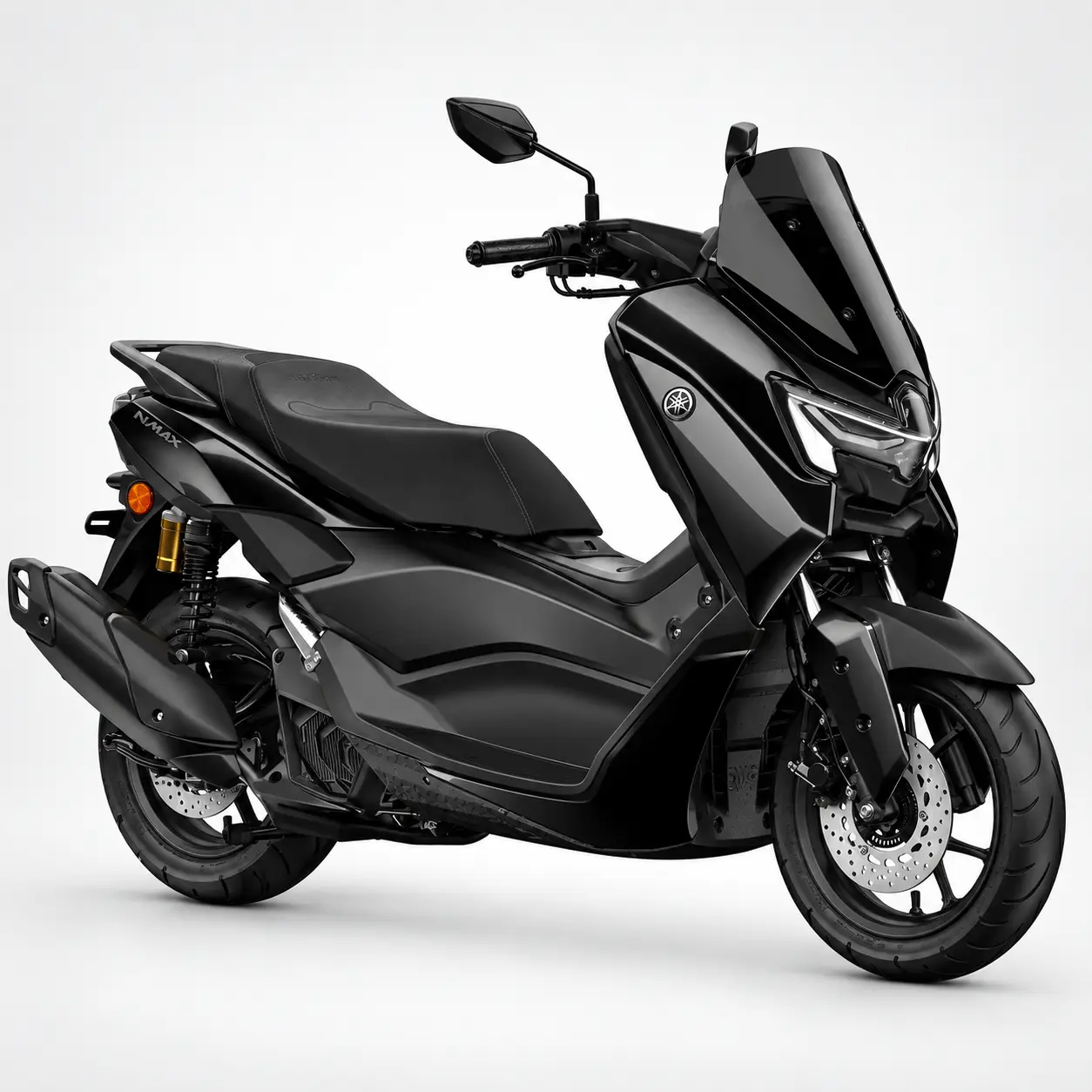 Siyah Yamaha NMAX Stüdyo Görseli